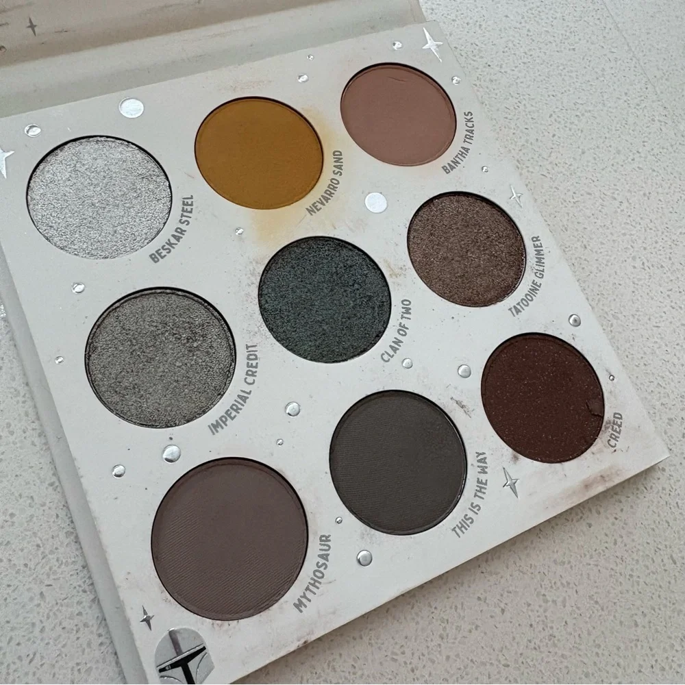 ColourPop Star Wars Mandalorian Eyeshadow Palette